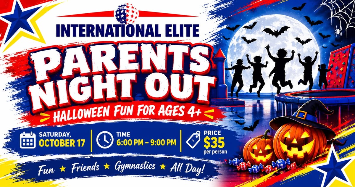 🎃 Parents’ Night Out: Halloween Fun! 👻