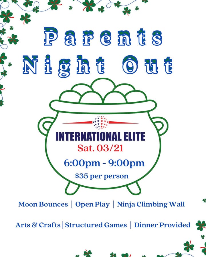 ☘️ Parent’s Night Out ☘️