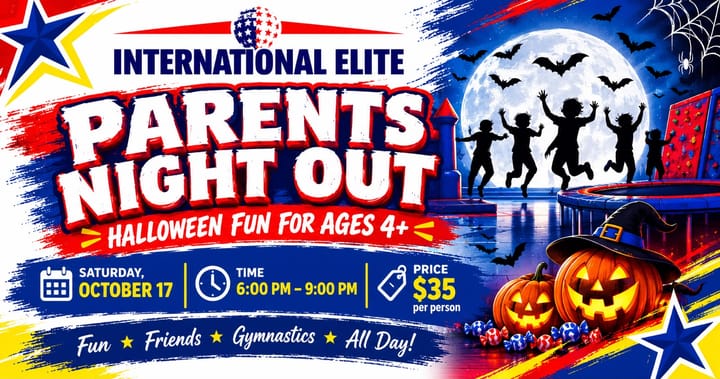 🎃 Parents’ Night Out: Halloween Fun! 👻